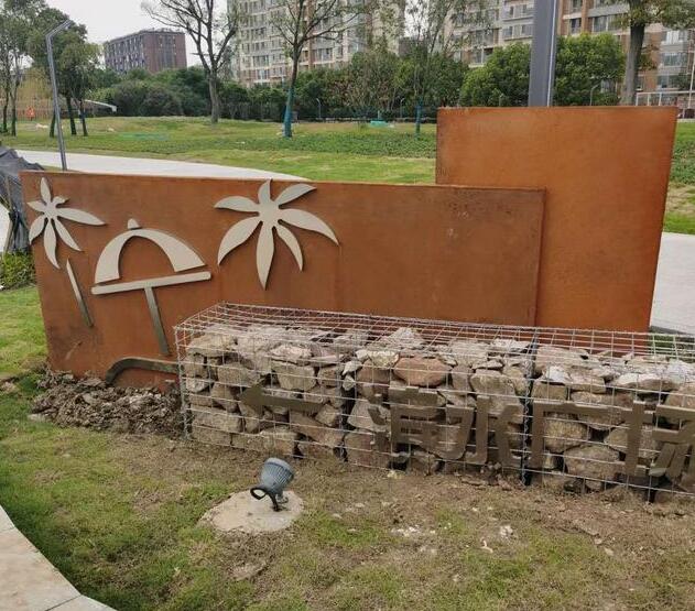 玉屏锈钢板挡土墙